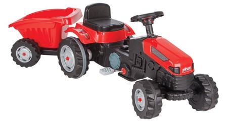 PİLSAN-ACTİVE TRAKTÖR RÖMORKLU PEDALLI (KIRMIZI)