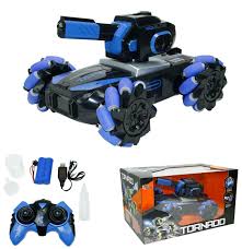 Vardem Oyuncak SYR-666-806 Kutulu Uzaktan Kumandalı Full Fonksiyon 2,4g Su Atan Şarjlı Tornado Araba- Vardem Oyuncak