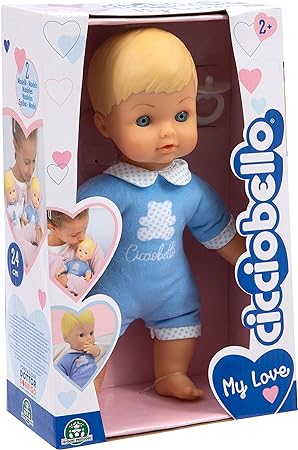 Cicciobello Yumuş Bebek 24 Cm Mavi Tulum