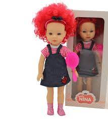 cElbiseli Model Nina Bebek 40 Cm Mavi