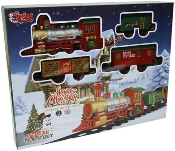 FF-1603B-4C Işıklı ve Sesli Classic Lüks Tren - Vardem Oyuncak