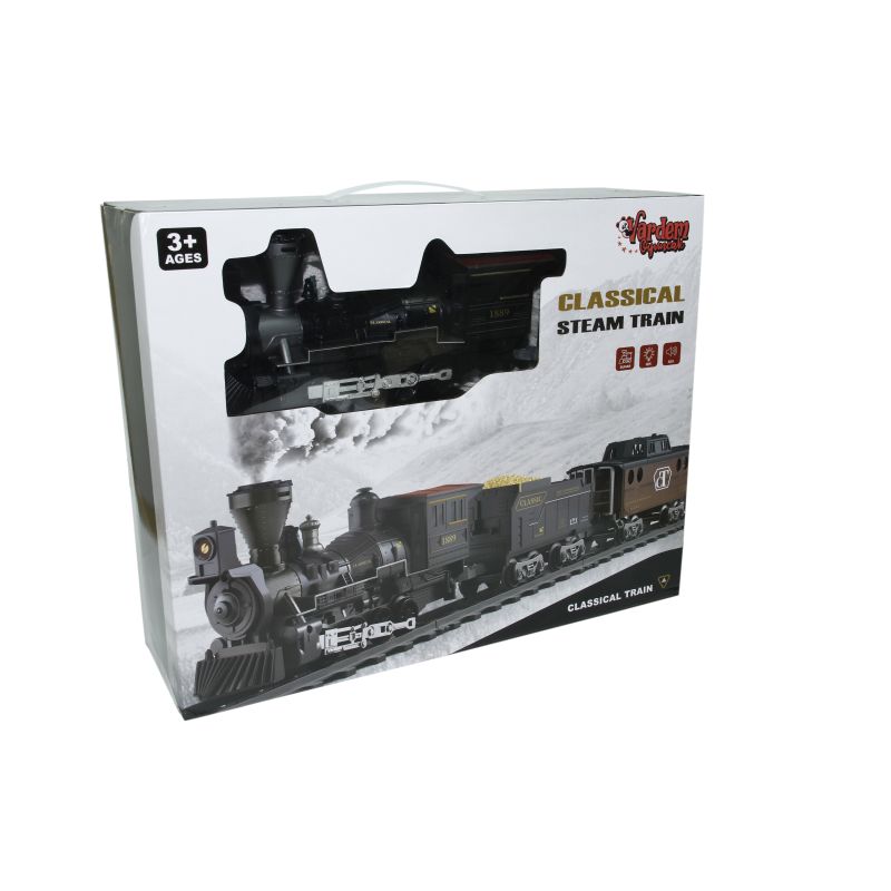 Vardem Işıklı ve Sesli 30 Parça Classic Buharlı Tren Set