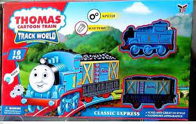 Thomas Pilli Tren Seti 10 Parça - Tomas Raylı Tren