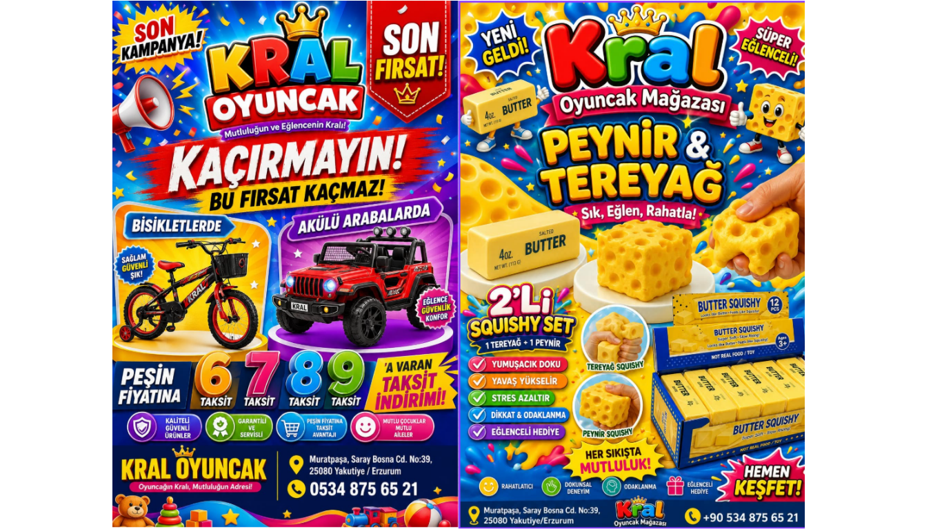 Kral Oyuncak promo